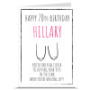 Dipping Tits Personalised Birthday Card