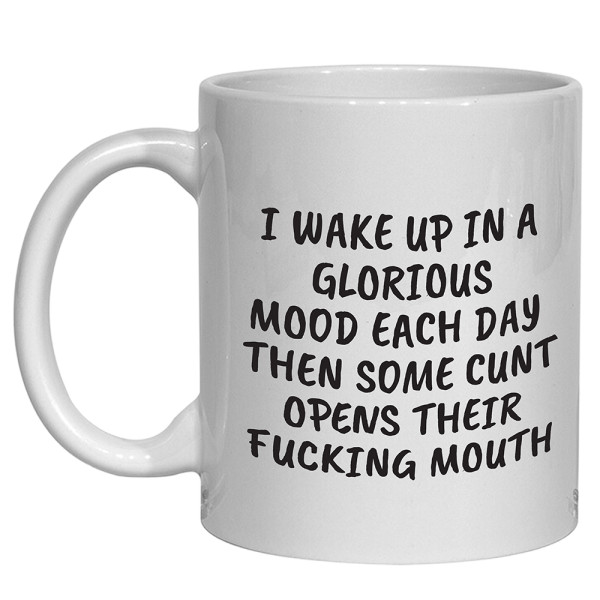 Some Cunt Opens Their Mouth Mug