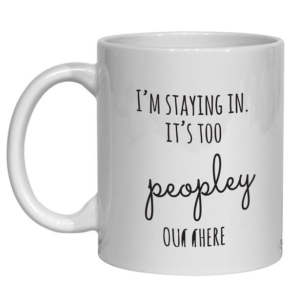 Too Peopley Mug