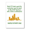 Father's Day Millionaire Card