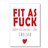 Fit As Fuck Valentine's Card