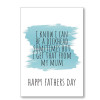 Father's Day I Get That From Mum Card