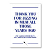Father's Day Jizzing Card