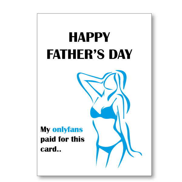 Father's Day Only Fans Card