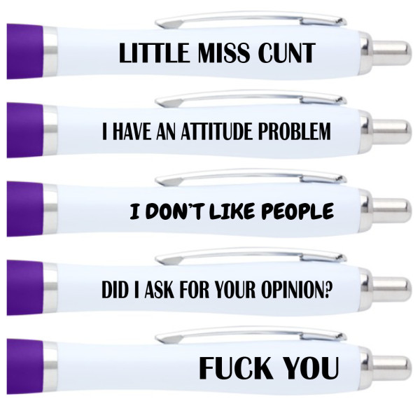 Girl Attitude Pen Collection