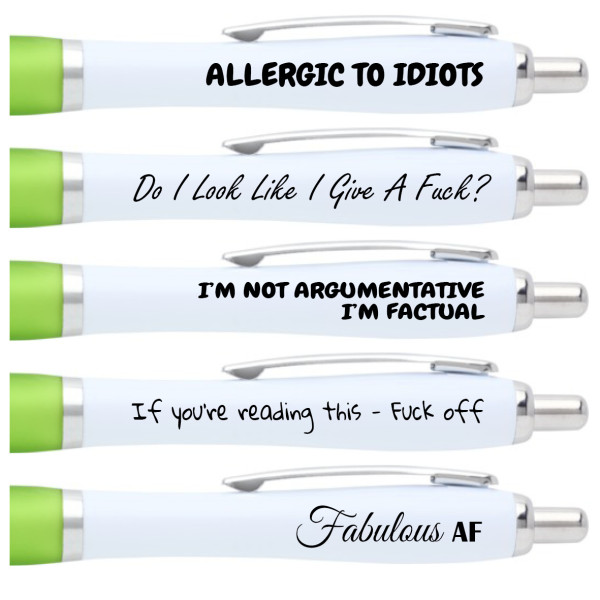 Roll My Eyes Pen Collection