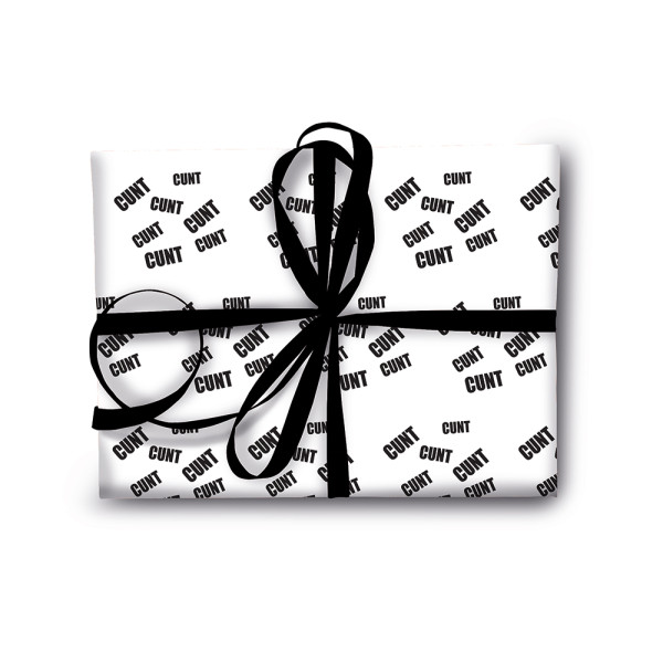 Cunt Wrapping Paper
