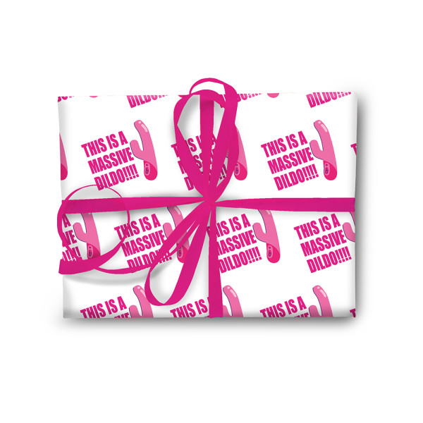 This Is A Massive Dildo Wrapping Paper