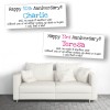 Another Year Personalised Anniversary Banners