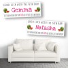 New Baby Watermelon Personalised Baby Shower Maternity Leave Banners