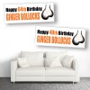 Ginger Bollocks Personalised Birthday Banners