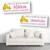 New Baby Benefits Personalised Baby Shower Maternity Leave Banners