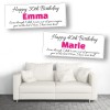 Step Mum - Best Mum Genes Personalised Birthday Banners
