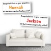 Brown Nosing Personalised Promotion Banners