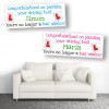 Bus Wanker Personalised Driving Test Banners - Available in Pink or Blue