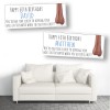 Dipping Bollocks Personalised Birthday Banners