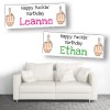 Happy Fuckin' Birthday Personalised Birthday Banners