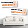 Ginger Minge Personalised Birthday Banners
