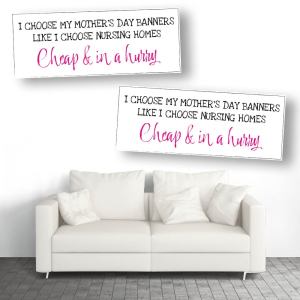 Mother's Day Nursing Home Banners