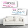 Mother's Day Not Swallowing Me Personalised Banners