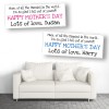 Mother's Day Fanny Personalised Mothers Day Banners