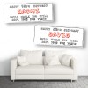 Own Teeth Personalised Birthday Banners