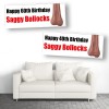 Saggy Bollocks Personalised Birthday Banners