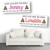 Don't Shit Yourself Personalised Baby Shower Maternity Leave Banners
