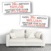 Still A Wanker Personalised Birthday Banners