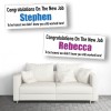 New Job We Didn't Know You Still Worked Here Personalised Leaving Banners - Available in 8 Colours